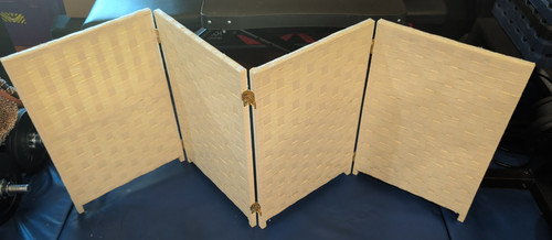 Red lantern woven fiber - red,