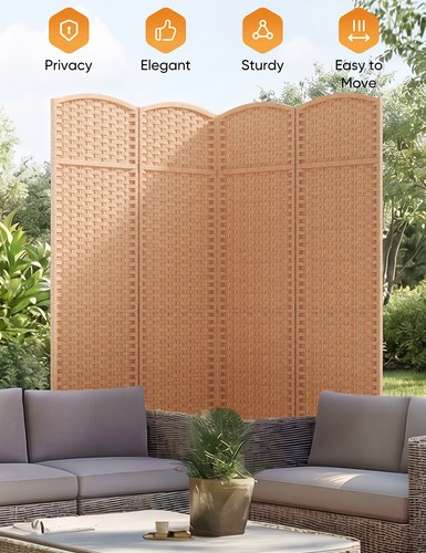 Outdoor privacy screen folding - screen,